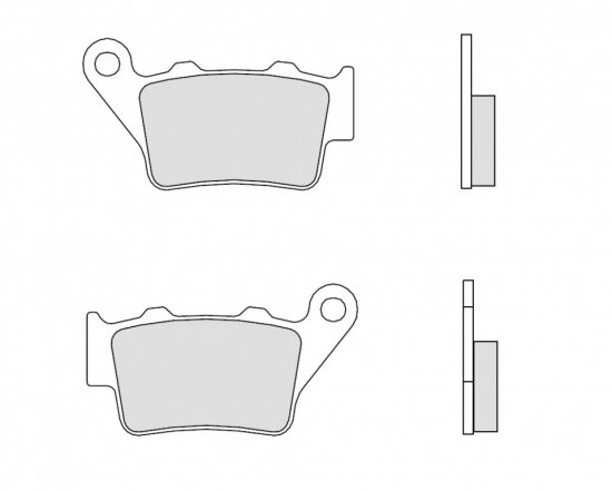 Brake pads BREMBO 07BB0258 GENUINE