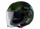 Jet helmet MT Helmets VIALE SV S BETA A6 MATT GREEN XXL