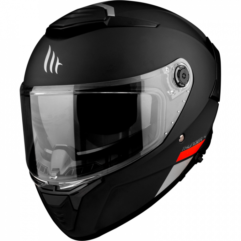 Helmet MT Helmets THUNDER 4 SV MATT BLACK XL - Thunder 4 SV Solid MT -  E-shop - UKOTECH, Marko Ukota s.p. - EN