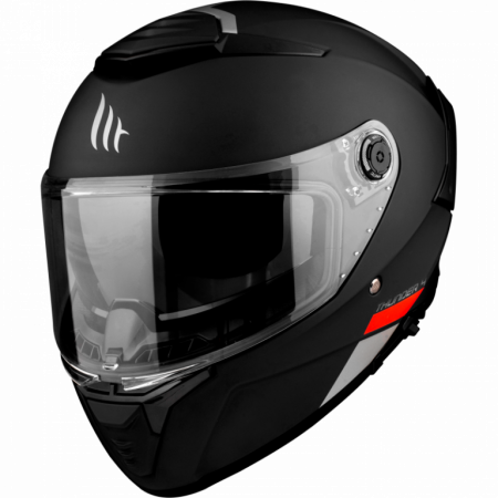 Casco mt helmets negro shops mate