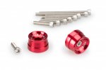 Bar ends PUIG 21030R SPEED red