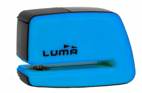 Lock LUMA ENDURO 91D with bag blue for DAELIM VT 125 Evolution (1998-2002)