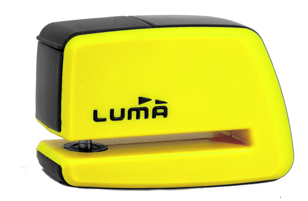 Lock LUMA DIM91DF ENDURO 91D with bag yellow