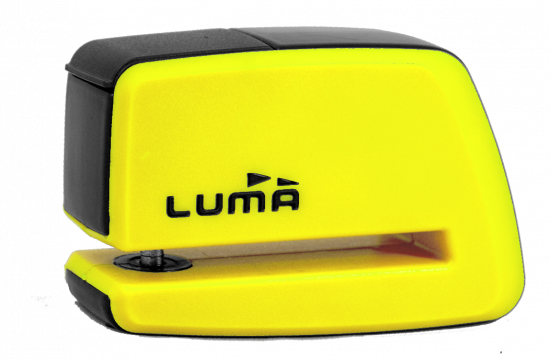 Lock LUMA ENDURO 91D with bag yellow for DAELIM VT 125 Evolution