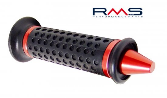 Hand grips RMS 184160340 black/red end