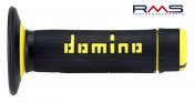 Hand grips DOMINO 184160440 black/yellow DOMINO