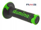 Hand grips DOMINO 184160630 SOFT black/green DOMINO