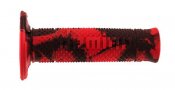 Hand grips DOMINO 184160830 SNAKE red / black