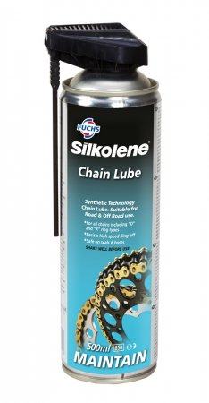 Chain lube SILKOLENE CHAIN LUBE SPRAY 0,5 l for DAELIM VT 125 Evolution (1998-2002)
