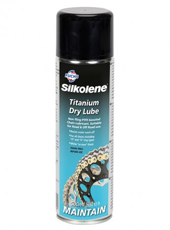 Chain lube SILKOLENE TITANIUM DRYLUBE SP 0,5 l for DAELIM VT 125 Evolution