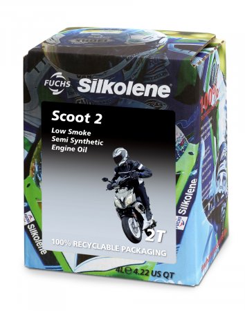 Engine oil SILKOLENE 601452871 SCOOT 2 4 l