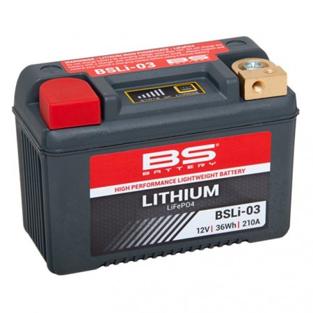 Lithium battery BS-BATTERY for DAELIM VT 125 Evolution (2000-2002)