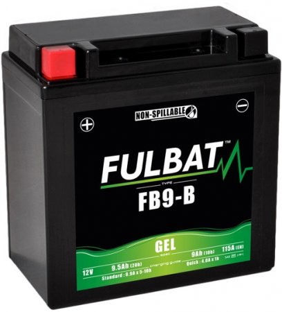 Gel battery FULBAT for DAELIM VT 125 Evolution (2000-2002)