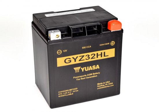 Factory activated battery YUASA GYZ32HL