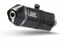 Full exhaust system 2x1 MIVV SY.002.LRB SPEED EDGE Black Stainless Steel