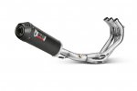 Full exhaust system 3x1 MIVV Y.042.L3C OVAL Carbon / Carbon Cap