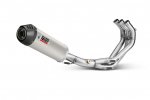 Full exhaust system 3x1 MIVV Y.042.L4C OVAL Titanium / Carbon Cap