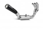 Full exhaust system MIVV Y.066.LC4B X-M1 Black Stainless Steel