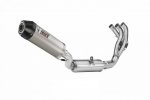 Full exhaust system 3x1 MIVV Y.069.L4C OVAL Titanium / Carbon Cap