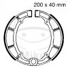 Brake shoe set EBC Y515 includings springs