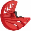 Disc & bottom fork protector POLISPORT 8155300003 PERFORMANCE Red/black