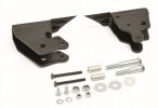 Lever mounting system POLISPORT 8306500012 MX ROCKS - sold separately black