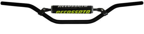 Handlebar ACCOSSATO aluminium, 22 mm black