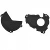 Clutch and ignition cover protector kit POLISPORT 90943 Black