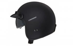 Jet helmet CASSIDA OXYGEN black matt 2XL