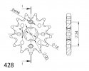 Front sprocket SUPERSPROX CST-1263:14 14T, 428