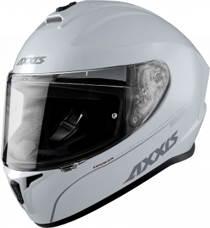 FULL FACE helmet AXXIS DRAKEN ABS solid white gloss XXL