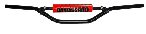 Handlebar ACCOSSATO aluminium, 22 mm black