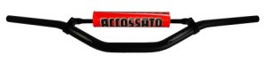 Handlebar ACCOSSATO aluminium, 28.5 mm black