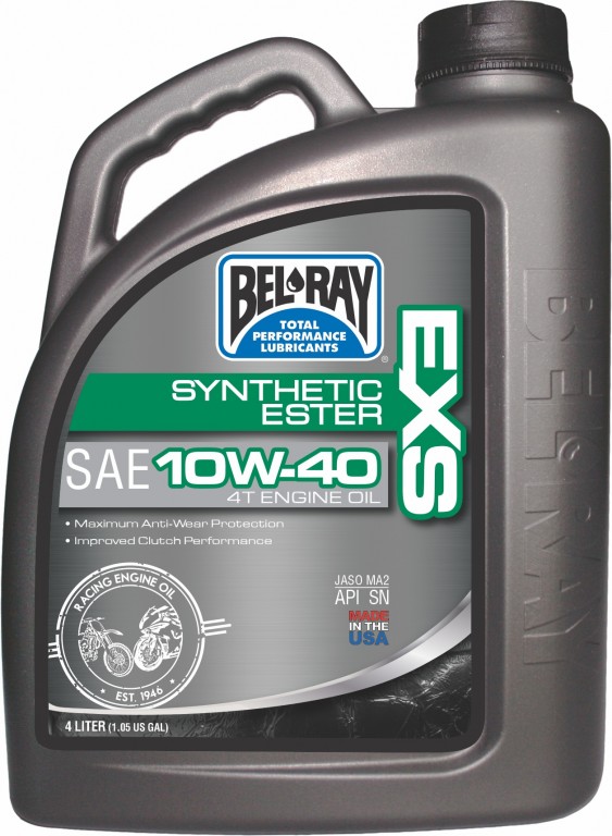 Engine oil Bel-Ray EXS FULL SYNTHETIC ESTER 4T 10W-40 4 l 