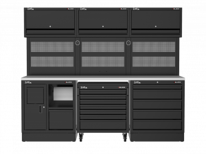 Workbench LV8 with stainless steel top