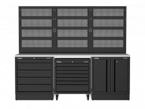 Workbench LV8 with stainless steel top