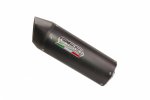 Bolt-on silencer GPR H.78.FUNE FURORE Matte Black including removable db killer