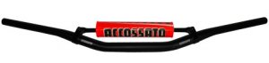 Handlebar ACCOSSATO aluminium, 28.5 mm black