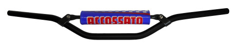 Handlebar ACCOSSATO aluminium, 22 mm black