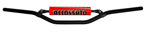 Handlebar ACCOSSATO aluminium, 22 mm black