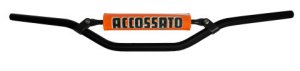 Handlebar ACCOSSATO aluminium, 22 mm black