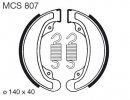 Brake shoes LUCAS MCS 807