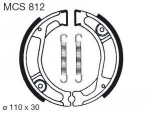 Brake shoes LUCAS