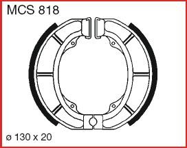 Brake shoes LUCAS