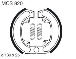 Brake shoes LUCAS