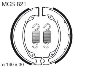 Brake shoes LUCAS