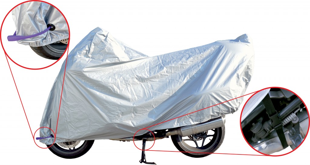 folding motorbike cover