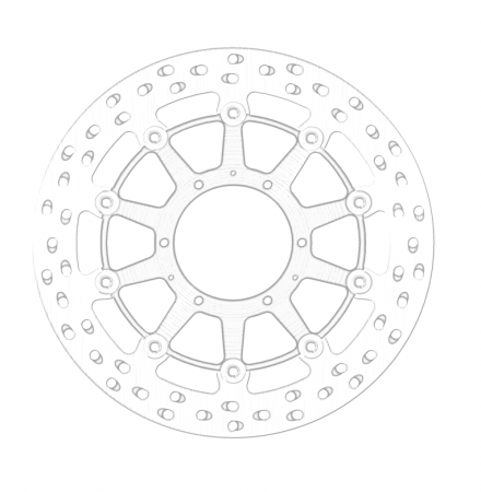 Brake disc NG 1641ZG racing