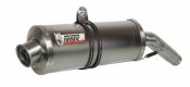 Full exhaust system 2x1 MIVV Y.018.LX1 OVAL Stainless Steel SMALL