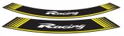 Rim strip PUIG 5531G RACING yellow set of 8 rim strips